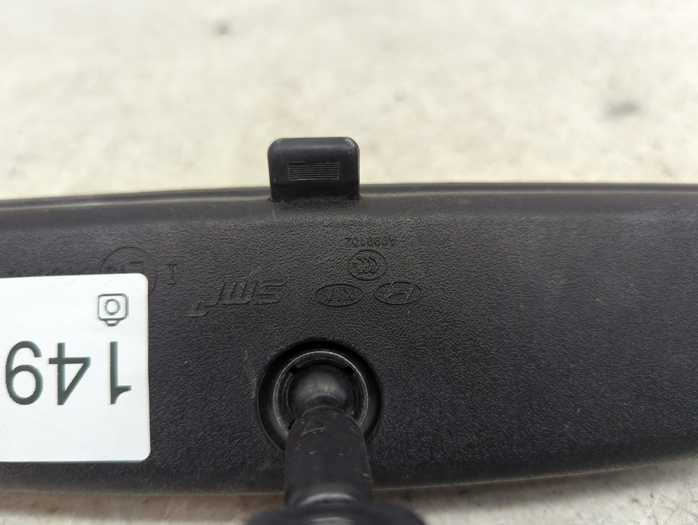 2019 Kia Optima Interior Rear View Mirror Replacement OEM P/N:AC090102 Fits OEM Used Auto Parts - Oemusedautoparts1.com