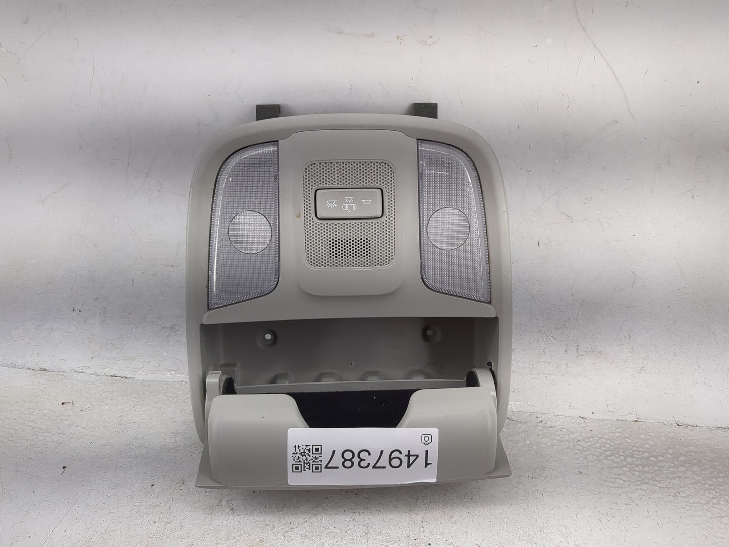 2016-2020 Kia Optima Overhead Roof Console Gray - Oemusedautoparts1.com