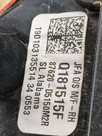 2016-2020 Kia Optima Passenger Side View Mirror - Right Door Mirror OEM Used - Oemusedautoparts1.com