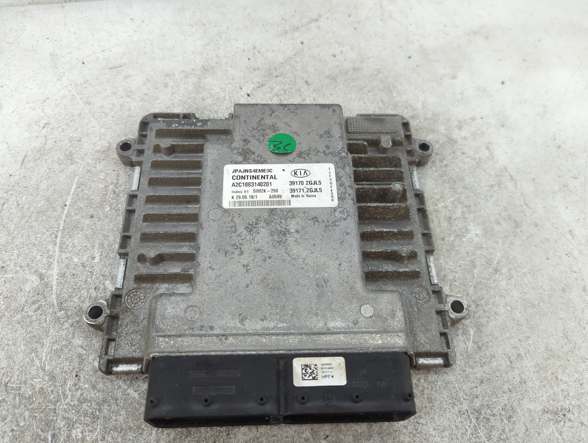 2019-2020 Kia Optima PCM Engine Control Computer ECU ECM PCU OEM P/N:A2C1883140201 391702GJL5, 391712GJL5 Fits Fits 2019 202