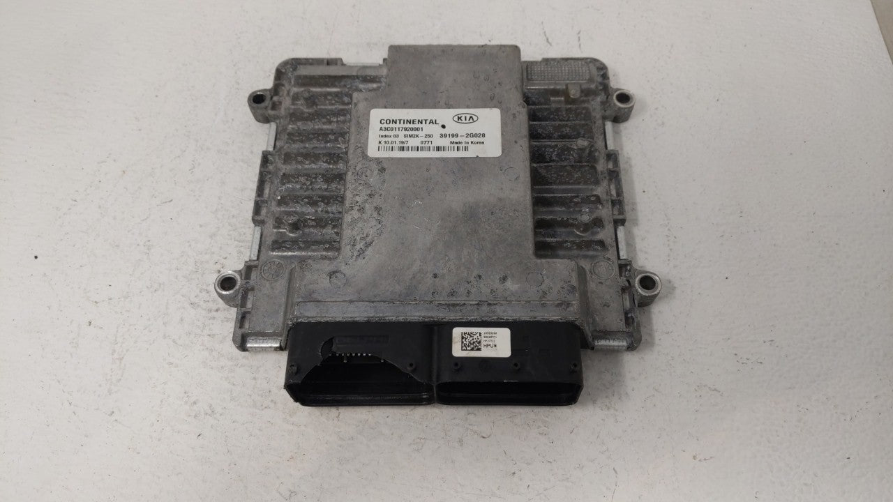 2019 Kia Optima PCM Engine Control Computer ECU ECM PCU OEM P/N:39199-2G028 39170-2GJK5, 39171-2GJK5 Fits OEM Used Auto Part