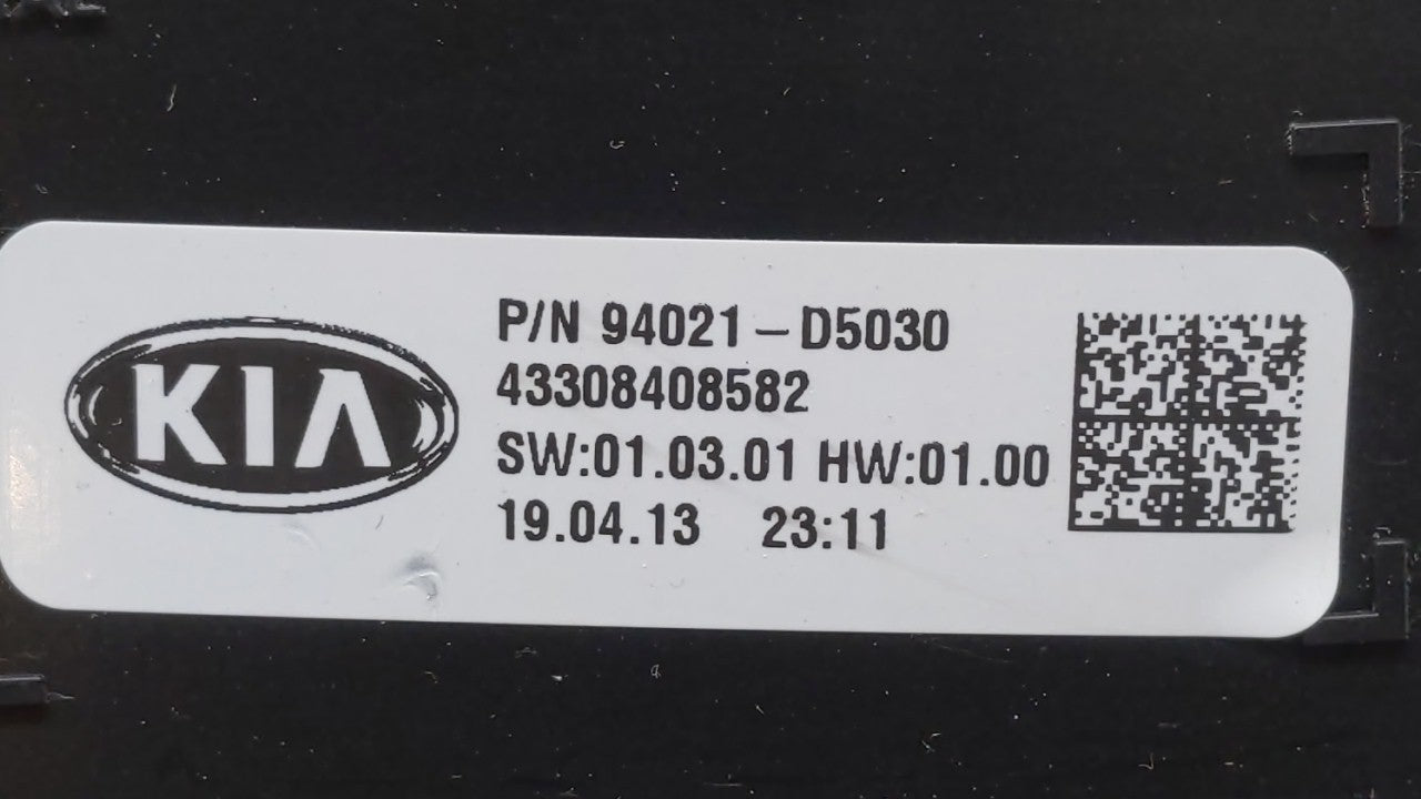 2019 Kia Optima Instrument Cluster Speedometer Gauges P/N:94021-D5030 94021D5030 Fits OEM Used Auto Parts - Oemusedautoparts