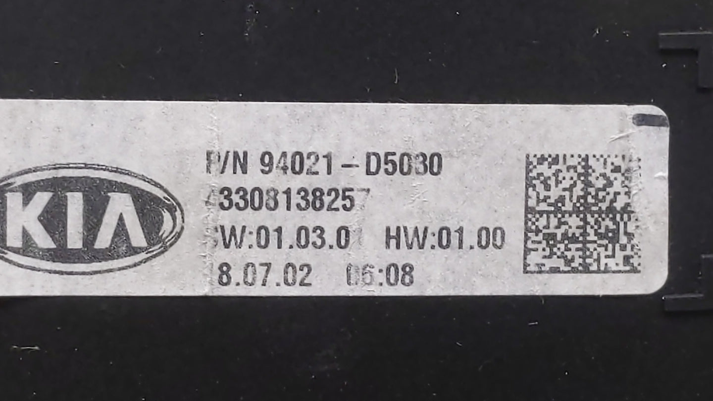 2019 Kia Optima Instrument Cluster Speedometer Gauges P/N:94021-D5030 94021D5030 Fits OEM Used Auto Parts - Oemusedautoparts