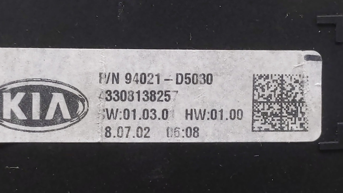 2019 Kia Optima Instrument Cluster Speedometer Gauges P/N:94021-D5030 94021D5030 Fits OEM Used Auto Parts - Oemusedautoparts