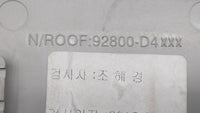 2016-2020 Kia Optima Overhead Roof Console - Oemusedautoparts1.com