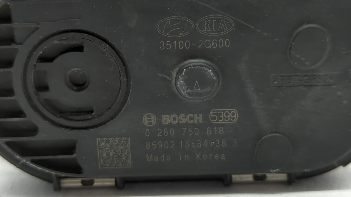 2016-2019 Kia Optima Throttle Body P/N:35100-2G600 Fits Fits 2015 2016 2017 2018 2019 OEM Used Auto Parts - Oemusedautoparts