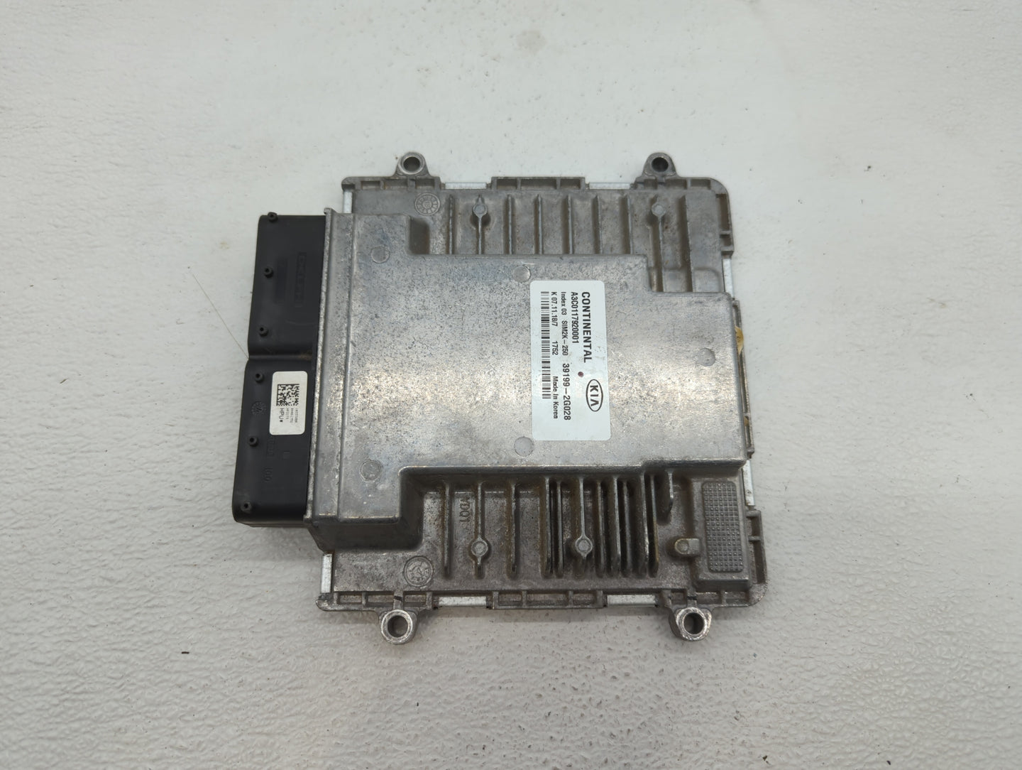 2019 Kia Optima PCM Engine Control Computer ECU ECM PCU OEM P/N:39171-2GJK5 39170-2GJK5, 39199-2G028 Fits OEM Used Auto Part