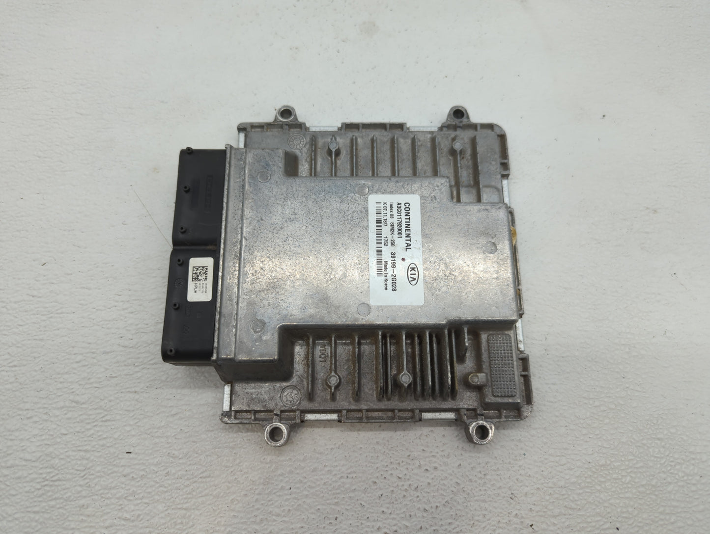 2019 Kia Optima PCM Engine Control Computer ECU ECM PCU OEM P/N:39171-2GJK5 39170-2GJK5, 39199-2G028 Fits OEM Used Auto Part