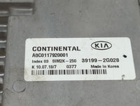 2019 Kia Optima PCM Engine Control Computer ECU ECM PCU OEM P/N:39171-2GJK5 39170-2GJK5, 39199-2G028 Fits OEM Used Auto Part
