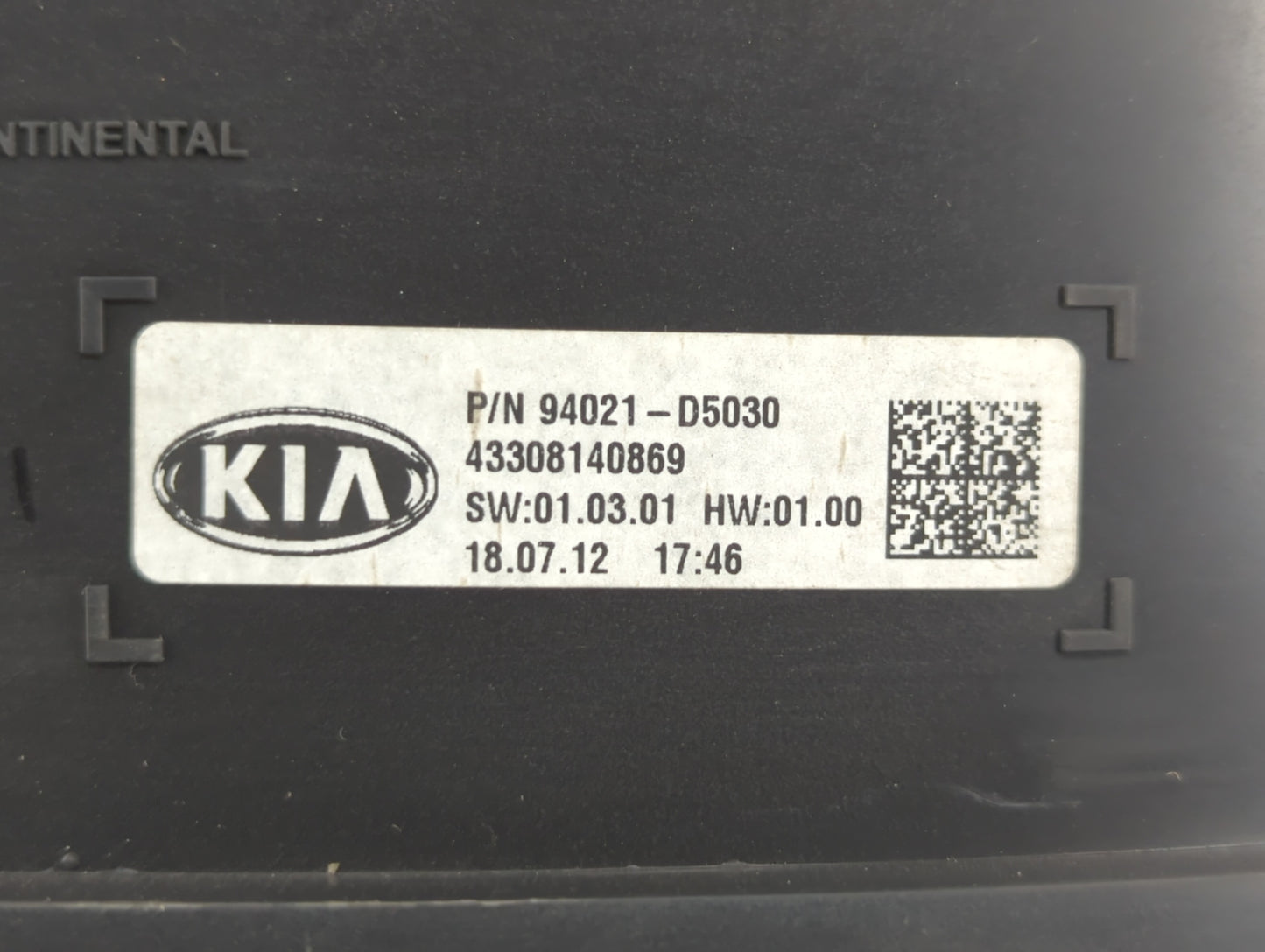 2019 Kia Optima Instrument Cluster Speedometer Gauges P/N:94021-D5030 94021D5030 Fits OEM Used Auto Parts - Oemusedautoparts