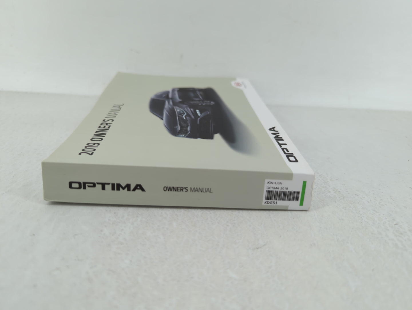 2019 Kia Optima Owners Manual Book Guide OEM Used Auto Parts - Oemusedautoparts1.com
