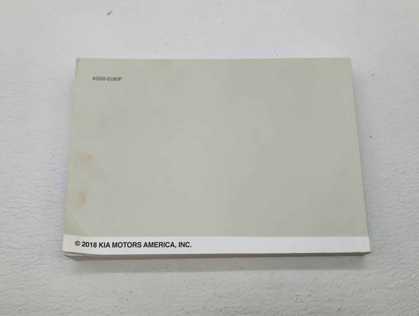 2019 Kia Optima Owners Manual Book Guide OEM Used Auto Parts - Oemusedautoparts1.com