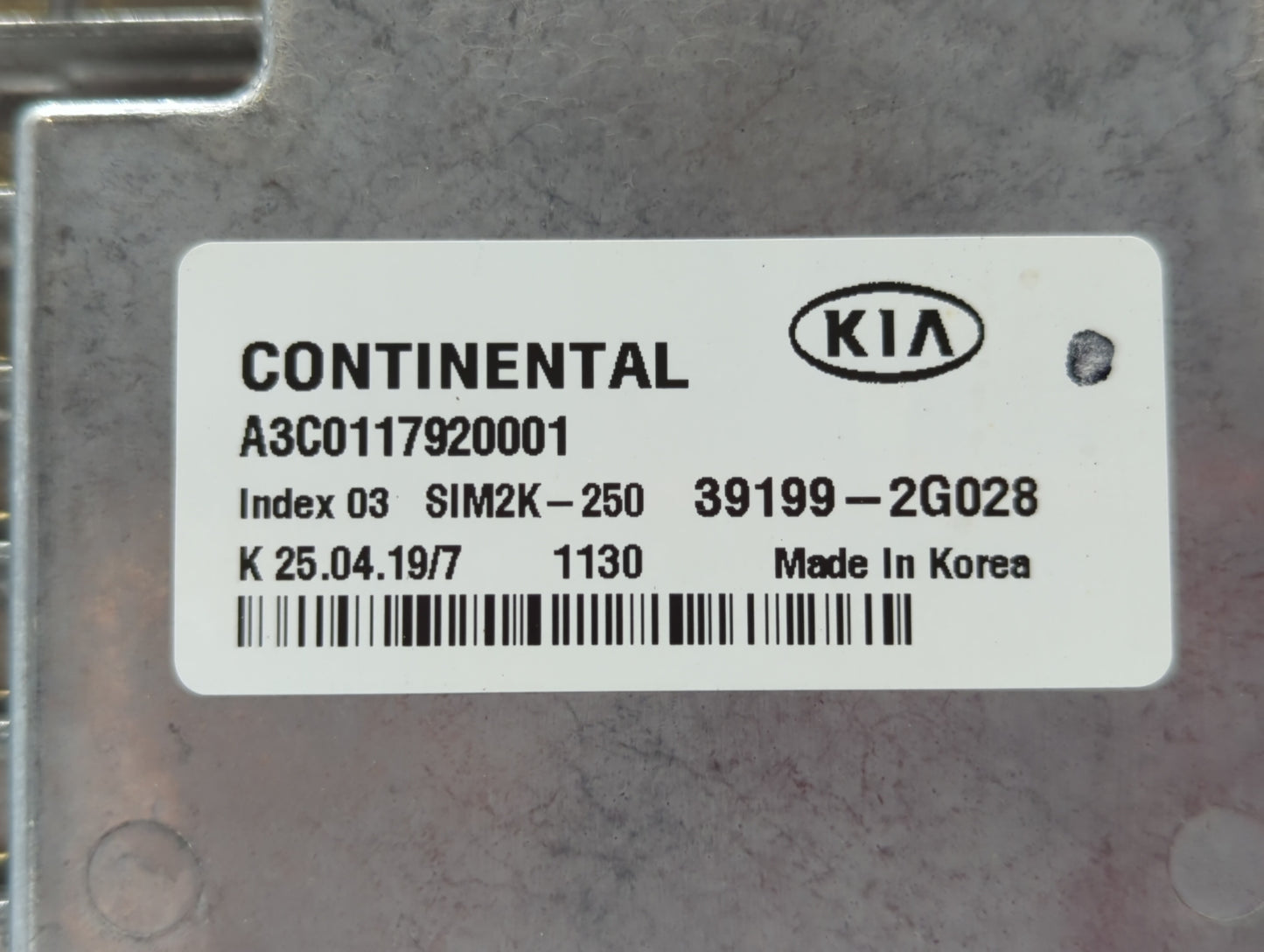 2019-2020 Kia Optima PCM Engine Control Computer ECU ECM PCU OEM P/N:39199-2G028 39171-2GJK5, 39170-2GJK5 Fits Fits 2019 202