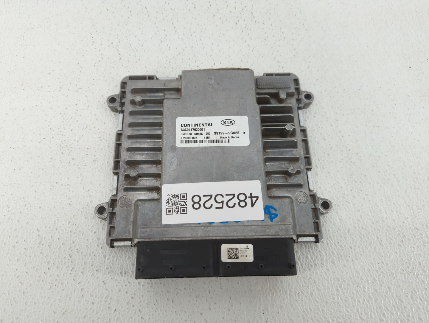 2019-2020 Kia Optima PCM Engine Control Computer ECU ECM PCU OEM P/N:39199-2G028 39171-2GJK5, 39170-2GJK5 Fits Fits 2019 202