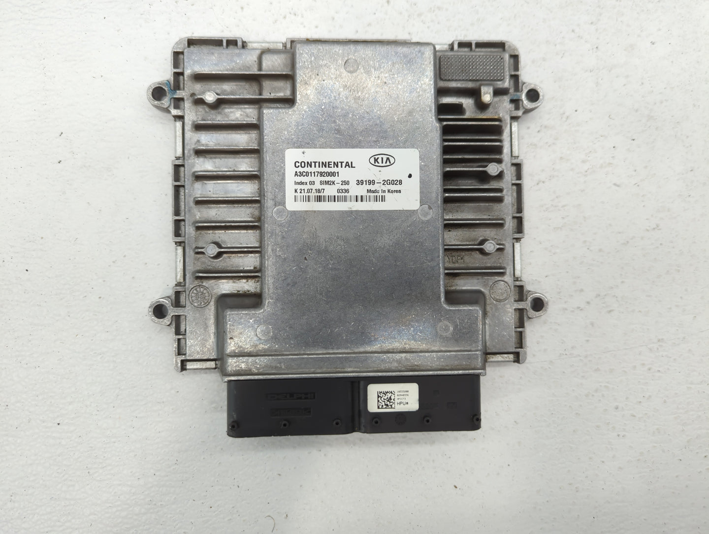 2019-2020 Kia Optima PCM Engine Control Computer ECU ECM PCU OEM P/N:39199-2G028 Fits Fits 2019 2020 OEM Used Auto Parts - O