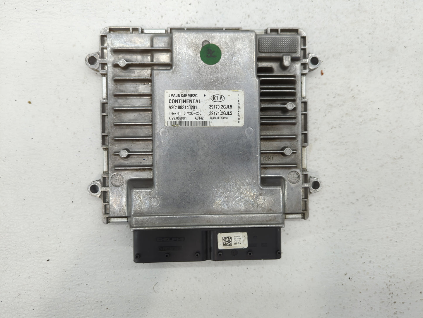 2019-2020 Kia Optima PCM Engine Control Computer ECU ECM PCU OEM P/N:39170-2GJL5 39171-2GJL5 Fits Fits 2019 2020 OEM Used Au