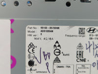 2019-2020 Kia Optima Radio AM FM Cd Player Receiver Replacement P/N:96160-D5700WK Fits Fits 2019 2020 OEM Used Auto Parts - 