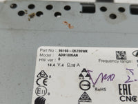 2017-2019 Kia Optima Radio AM FM Cd Player Receiver Replacement P/N:96160-D5700WK Fits Fits 2017 2018 2019 OEM Used Auto Par