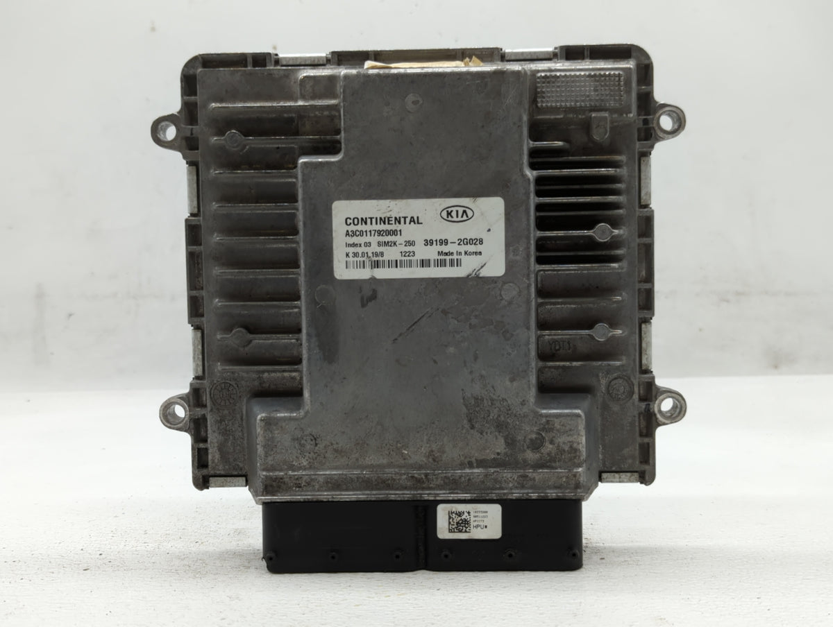 2019-2020 Kia Optima PCM Engine Control Computer ECU ECM PCU OEM P/N:39199-2G028 Fits 2019 2020 OEM Used Auto Parts - Oemuse