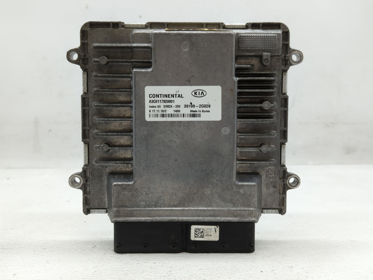 2019-2020 Kia Optima PCM Engine Control Computer ECU ECM PCU OEM P/N:39199-2G028 Fits Fits 2019 2020 OEM Used Auto Parts - O