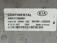2019-2020 Kia Optima PCM Engine Control Computer ECU ECM PCU OEM P/N:39199-2G028 Fits Fits 2019 2020 OEM Used Auto Parts - O