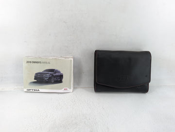 2019 Kia Optima Owners Manual Book Guide P/N:KDG5-EU92F OEM Used Auto Parts - Oemusedautoparts1.com