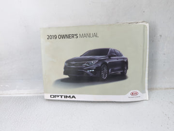 2019 Kia Optima Owners Manual Book Guide P/N:KDG5-EU92F OEM Used Auto Parts
