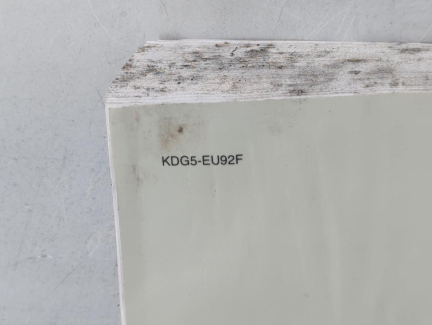 2019 Kia Optima Owners Manual Book Guide P/N:KDG5-EU92F OEM Used Auto Parts - Oemusedautoparts1.com