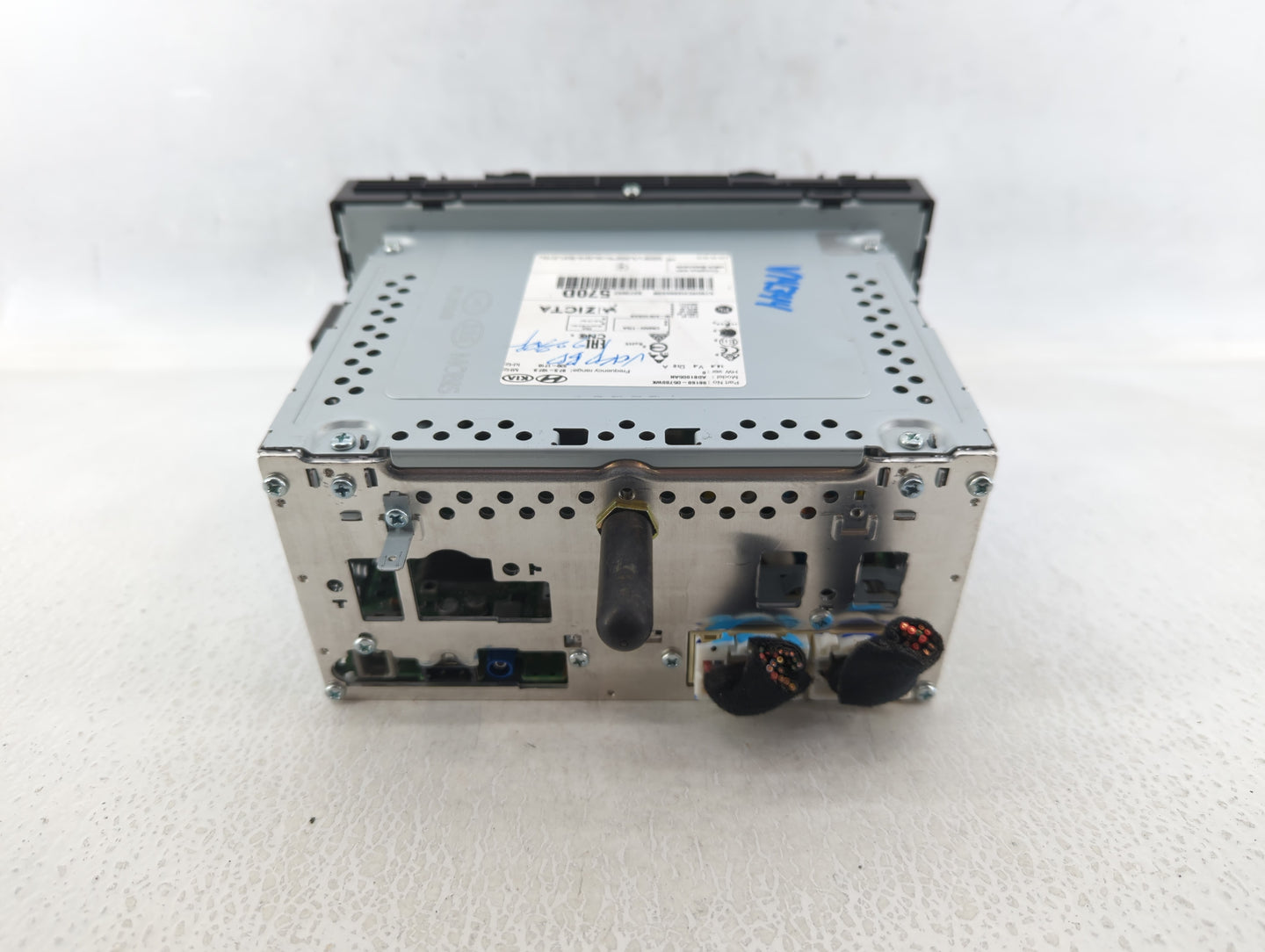 2019-2020 Kia Optima Radio AM FM Cd Player Receiver Replacement P/N:96160-D5700WK Fits Fits 2019 2020 OEM Used Auto Parts - 