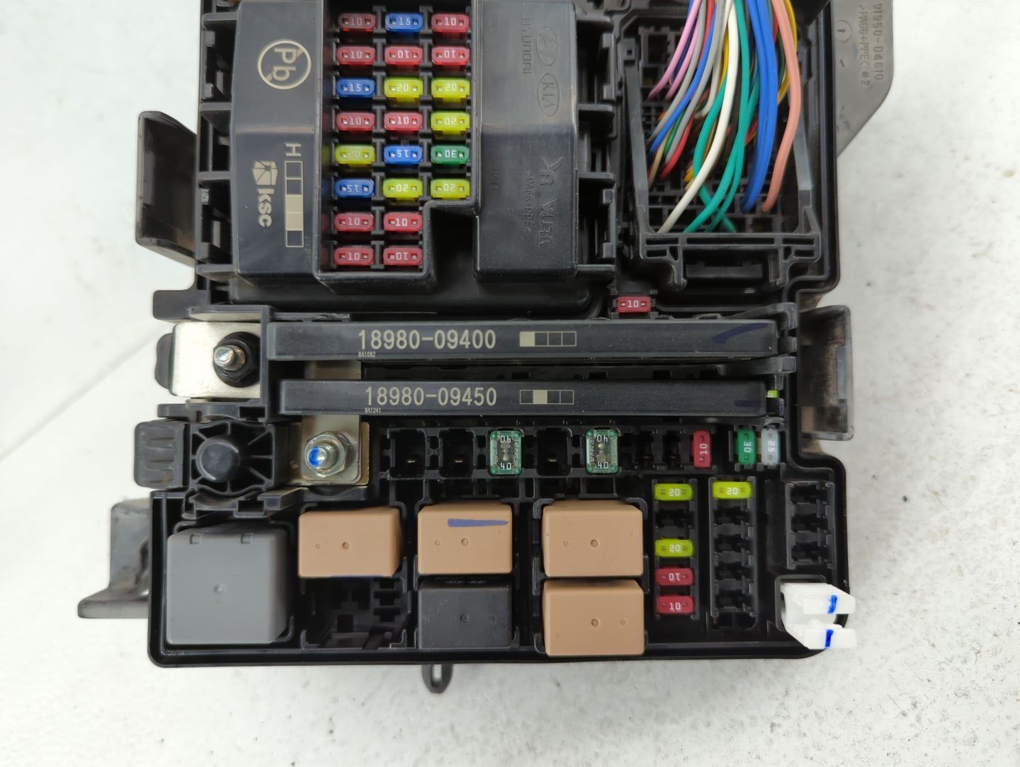 2016-2019 Kia Optima Fusebox Fuse Box Panel Relay Module P/N:91950-D5841 Fits Fits 2016 2017 2018 2019 OEM Used Auto Parts -