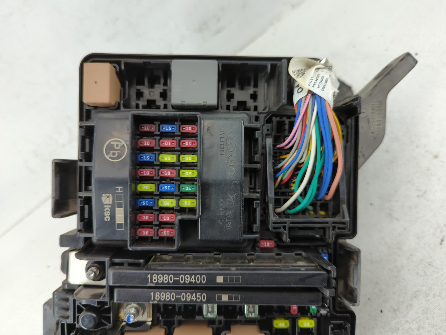 2016-2019 Kia Optima Fusebox Fuse Box Panel Relay Module P/N:91950-D5841 Fits Fits 2016 2017 2018 2019 OEM Used Auto Parts -