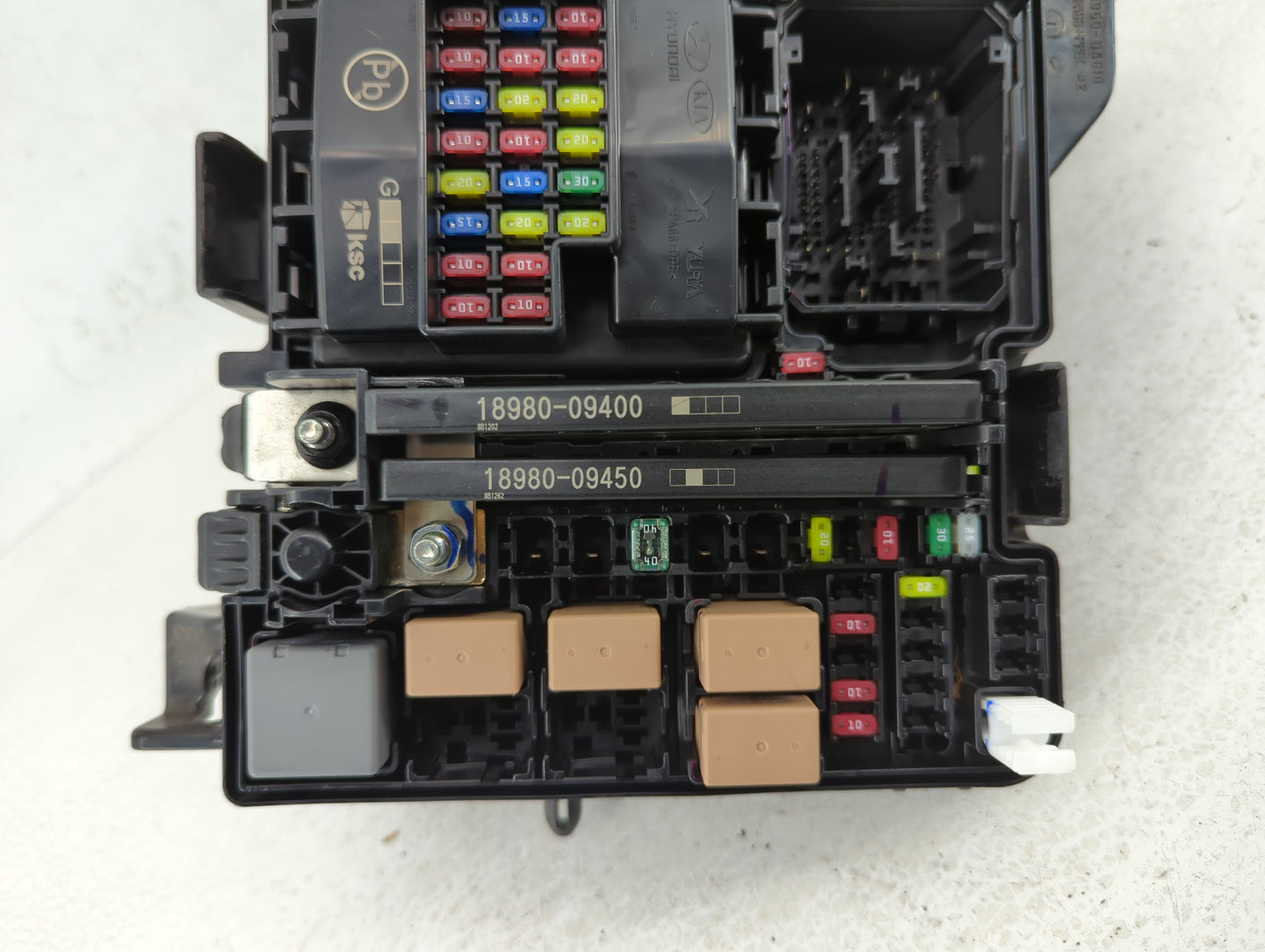 2016-2019 Kia Optima Fusebox Fuse Box Panel Relay Module P/N:91950-D5861 Fits Fits 2016 2017 2018 2019 OEM Used Auto Parts -