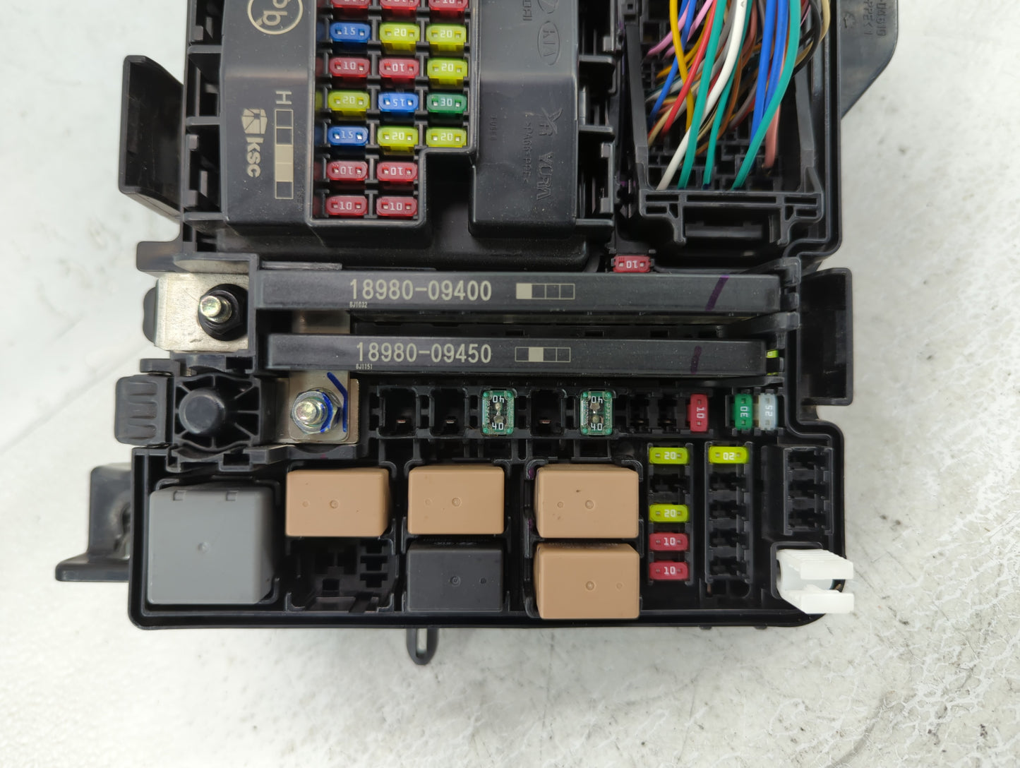 2016-2019 Kia Optima Fusebox Fuse Box Panel Relay Module P/N:>PP-TD20< 91950-D5841 Fits Fits 2016 2017 2018 2019 OEM Used Au