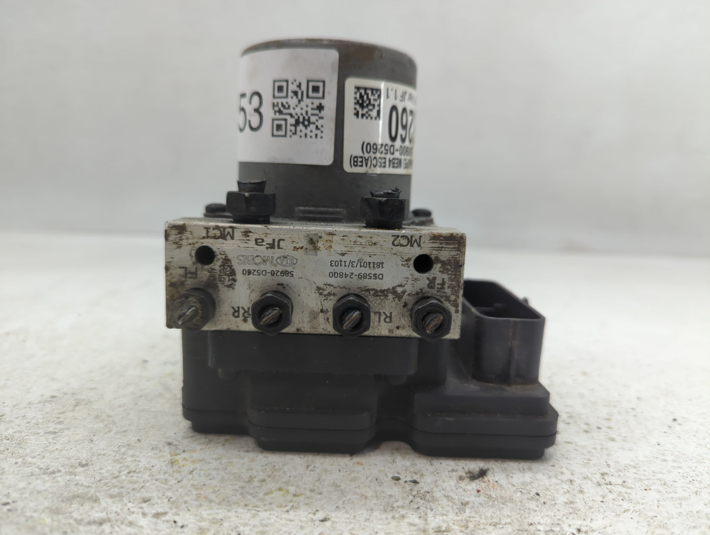 2019-2020 Kia Optima ABS Pump Control Module Replacement P/N:D5589-24800 Fits Fits 2019 2020 OEM Used Auto Parts - Oemusedau