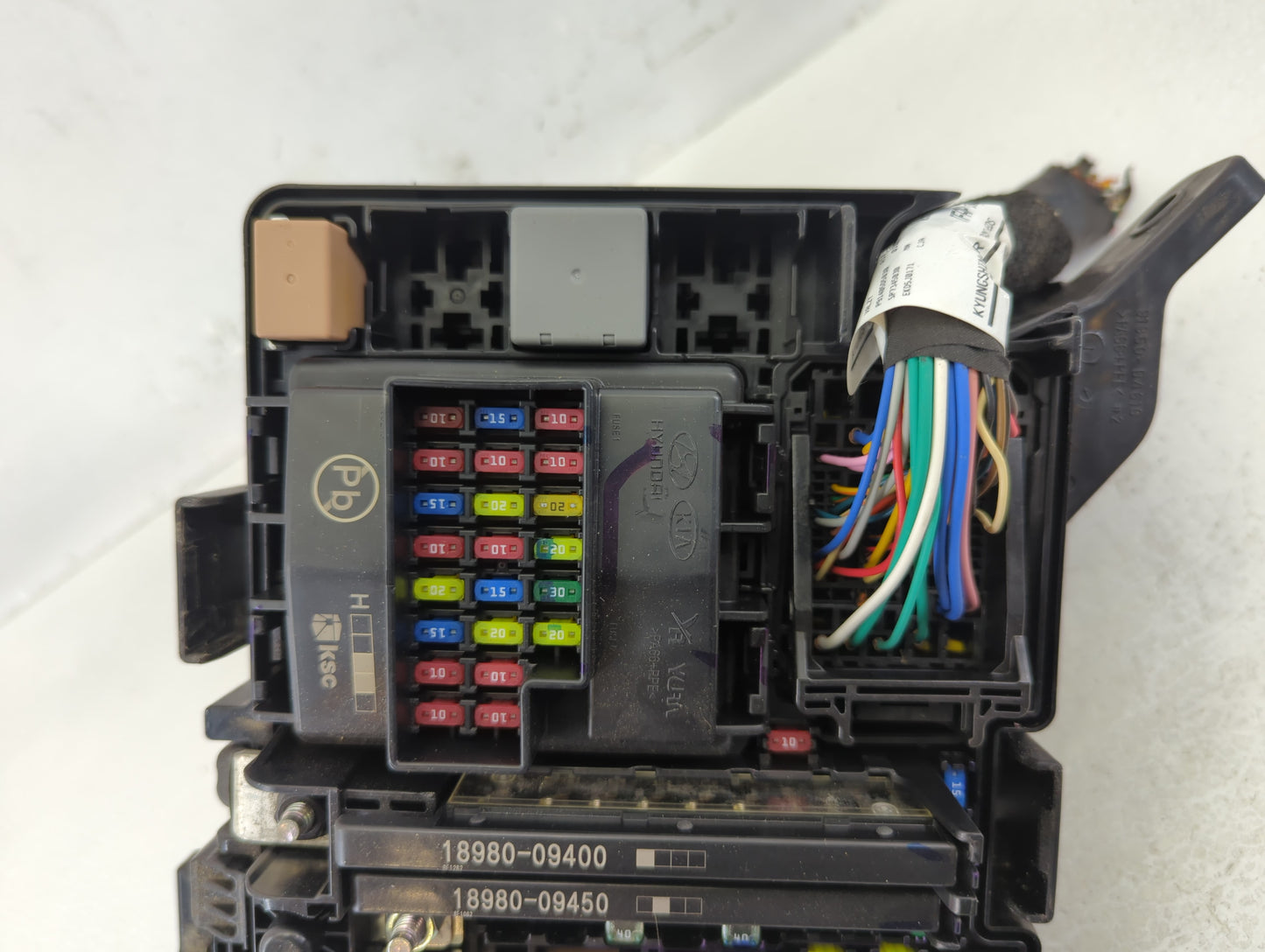 2016-2019 Kia Optima Fusebox Fuse Box Panel Relay Module P/N:91950-D5841 Fits Fits 2016 2017 2018 2019 OEM Used Auto Parts -