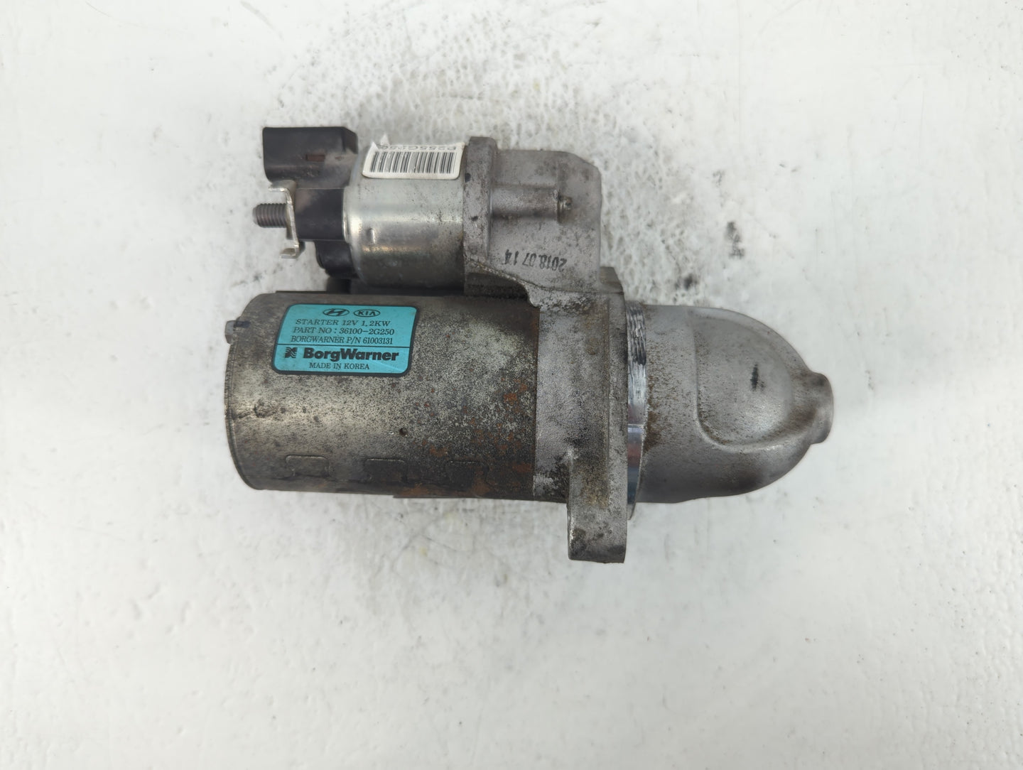 2016-2020 Kia Optima Car Starter Motor Solenoid OEM P/N:61003131 36100-2G250 Fits Fits 2015 2016 2017 2018 2019 2020 OEM Use