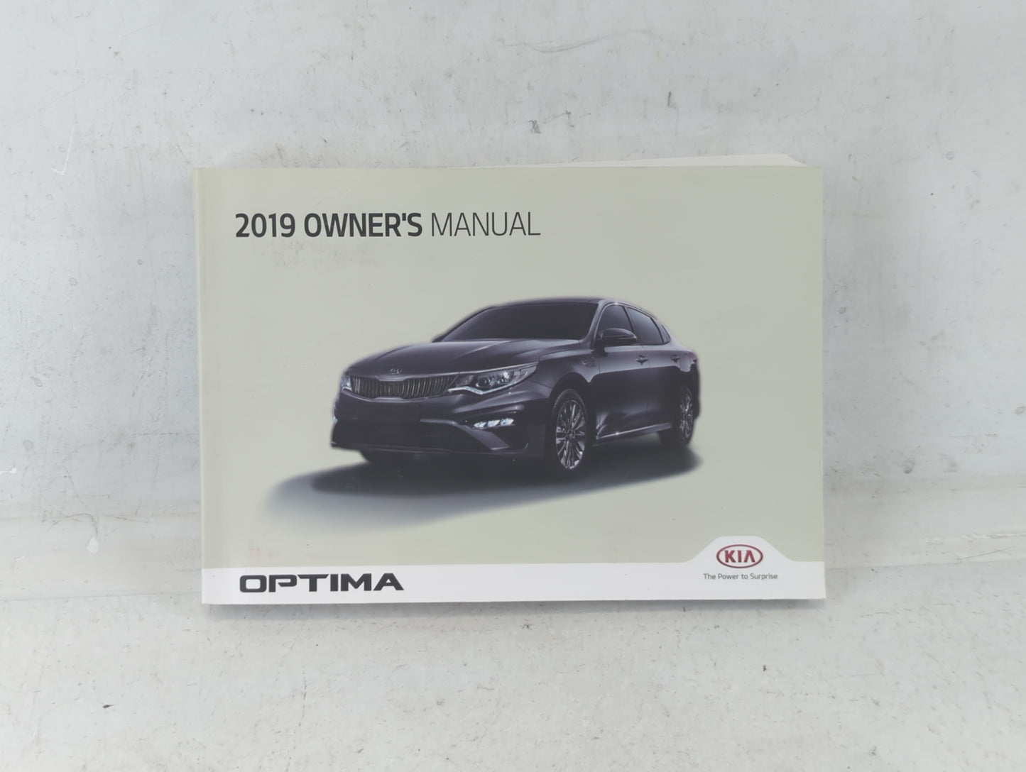 2019 Kia Optima Owners Manual Book Guide P/N:KDG5-EU8DE OEM Used Auto Parts - Oemusedautoparts1.com