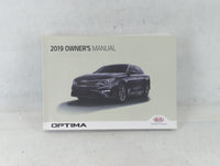 2019 Kia Optima Owners Manual Book Guide P/N:KDG5-EU8DE OEM Used Auto Parts - Oemusedautoparts1.com