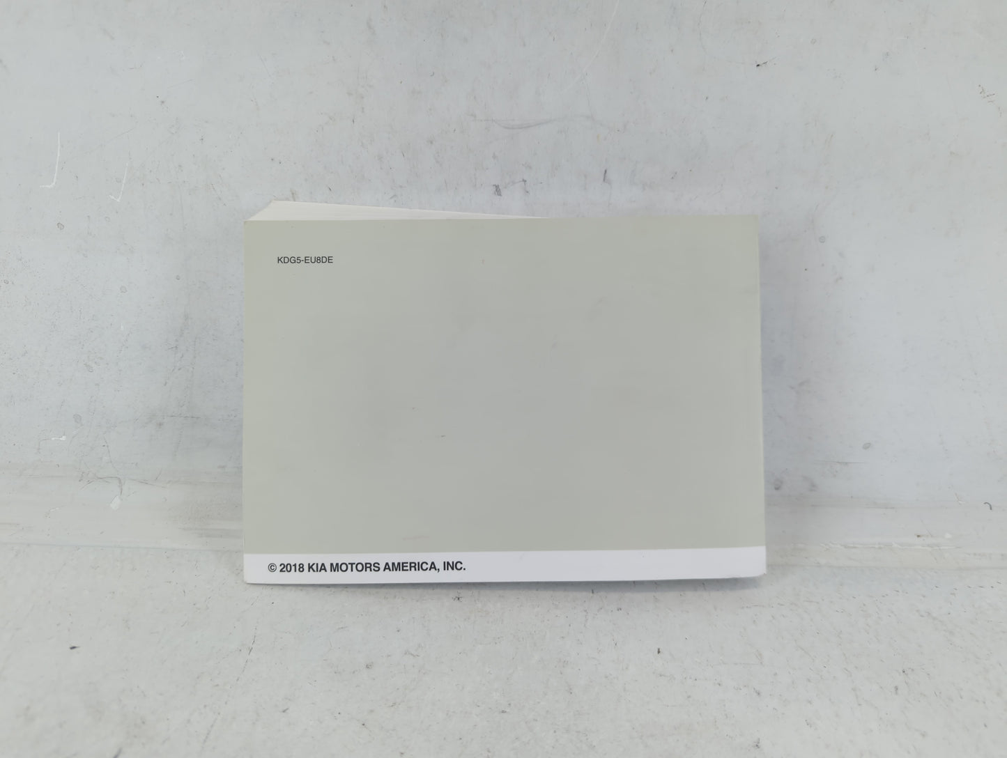 2019 Kia Optima Owners Manual Book Guide P/N:KDG5-EU8DE OEM Used Auto Parts - Oemusedautoparts1.com