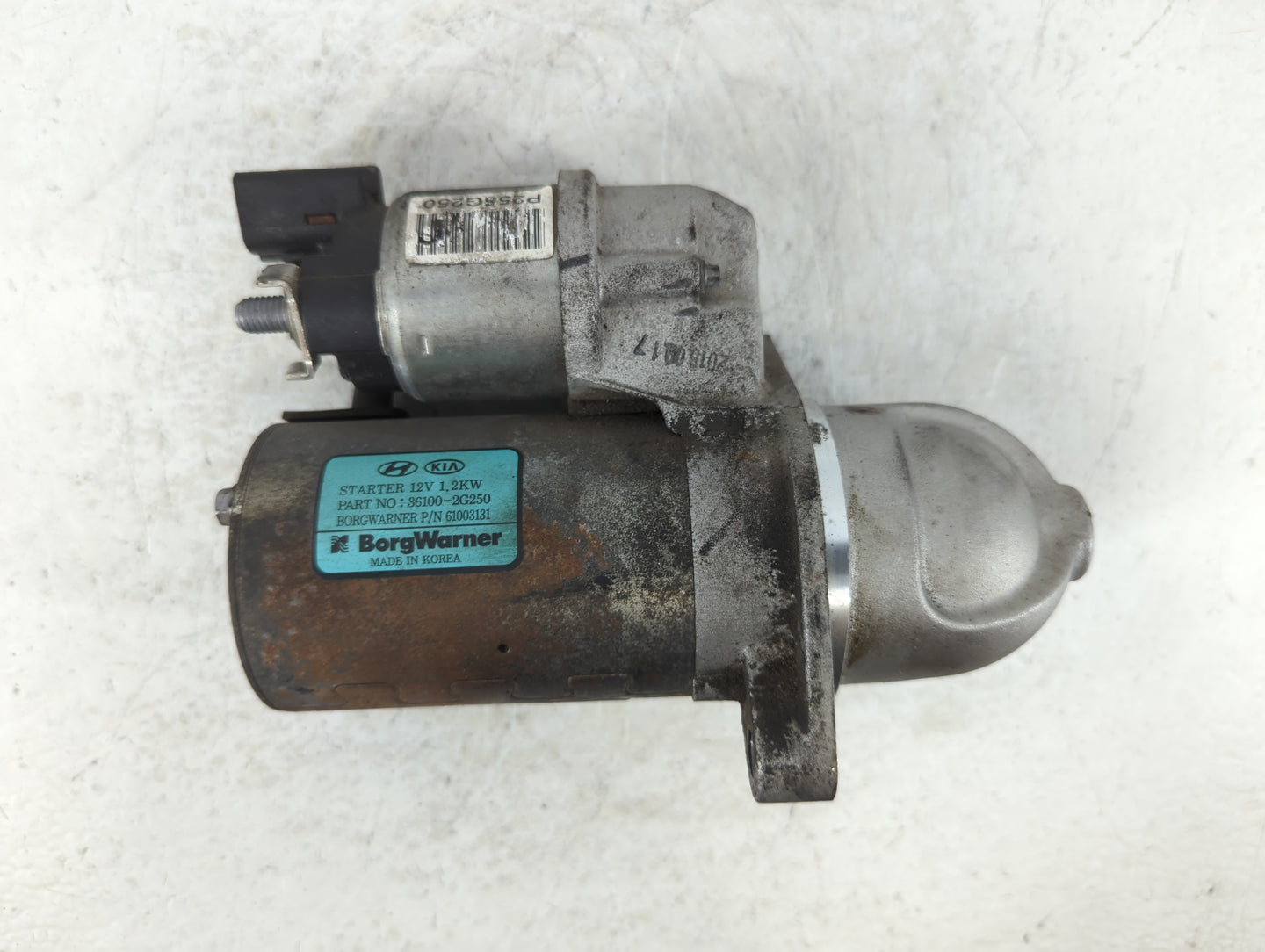 2016-2020 Kia Optima Car Starter Motor Solenoid OEM P/N:61003131 36100-2G250 Fits Fits 2015 2016 2017 2018 2019 2020 OEM Use