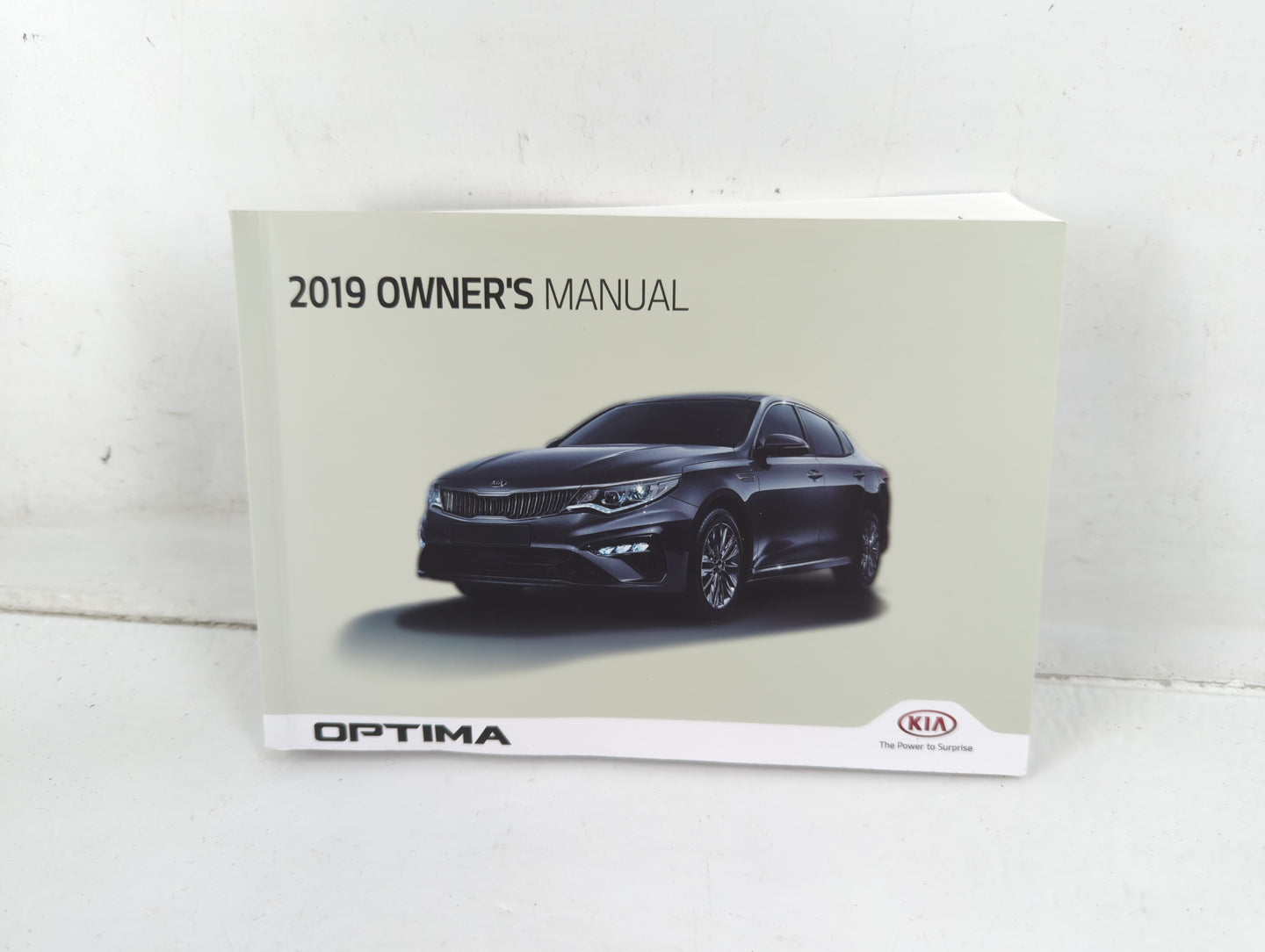 2019 Kia Optima Owners Manual Book Guide P/N:KDG5-EU8OD OEM Used Auto Parts - Oemusedautoparts1.com