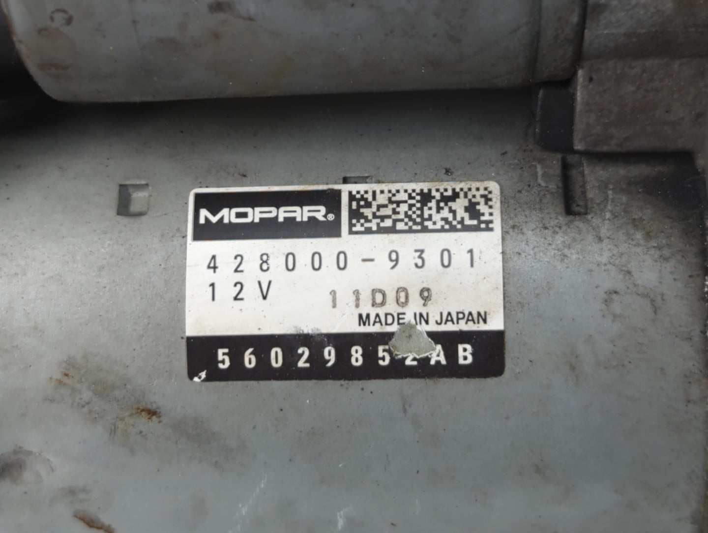 2016-2020 Kia Optima Car Starter Motor Solenoid OEM P/N:56029852AB 428000-9301 Fits Fits 2015 2016 2017 2018 2019 2020 OEM U