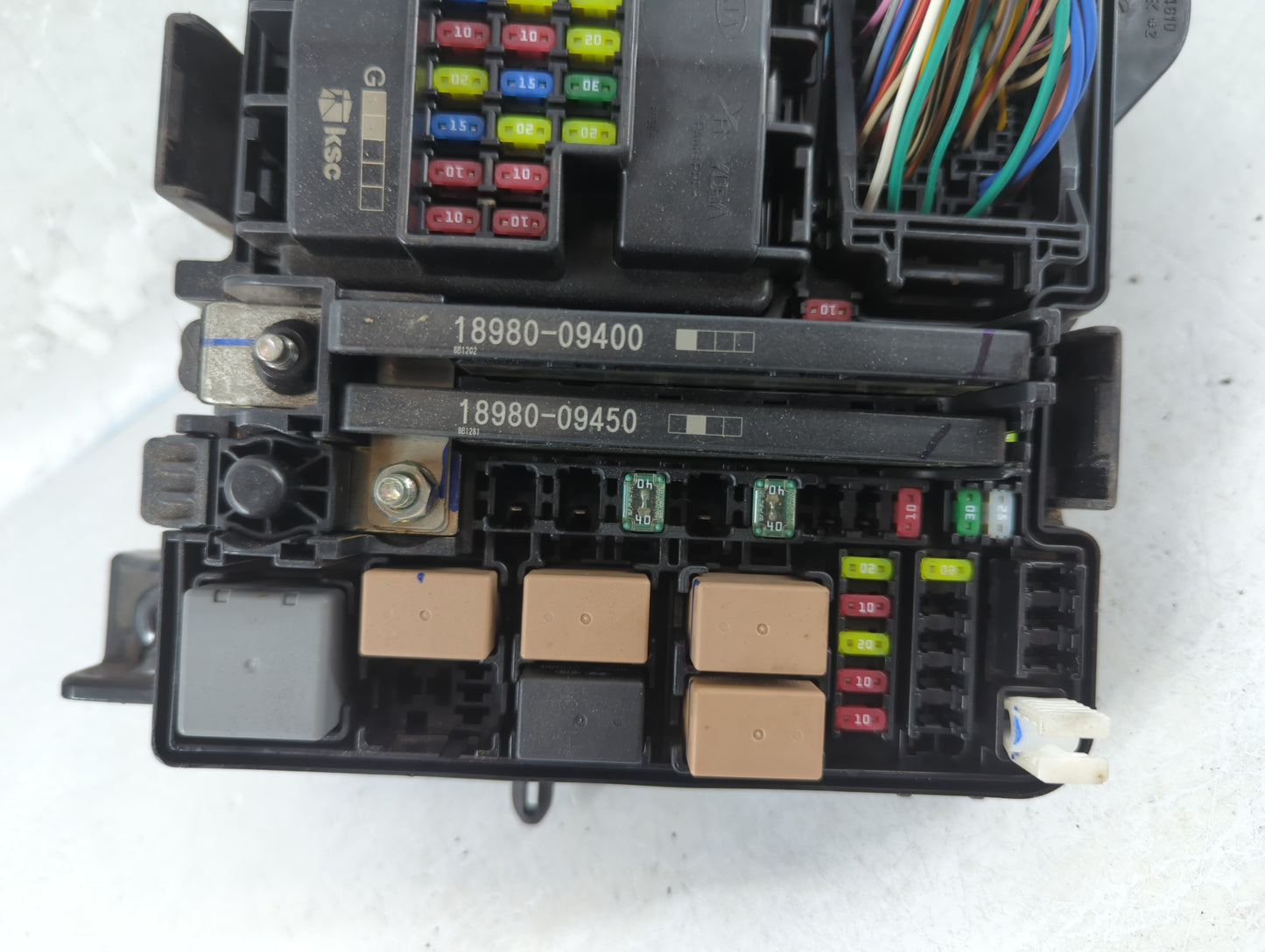 2016-2019 Kia Optima Fusebox Fuse Box Panel Relay Module P/N:91950-D5841 Fits Fits 2016 2017 2018 2019 OEM Used Auto Parts -