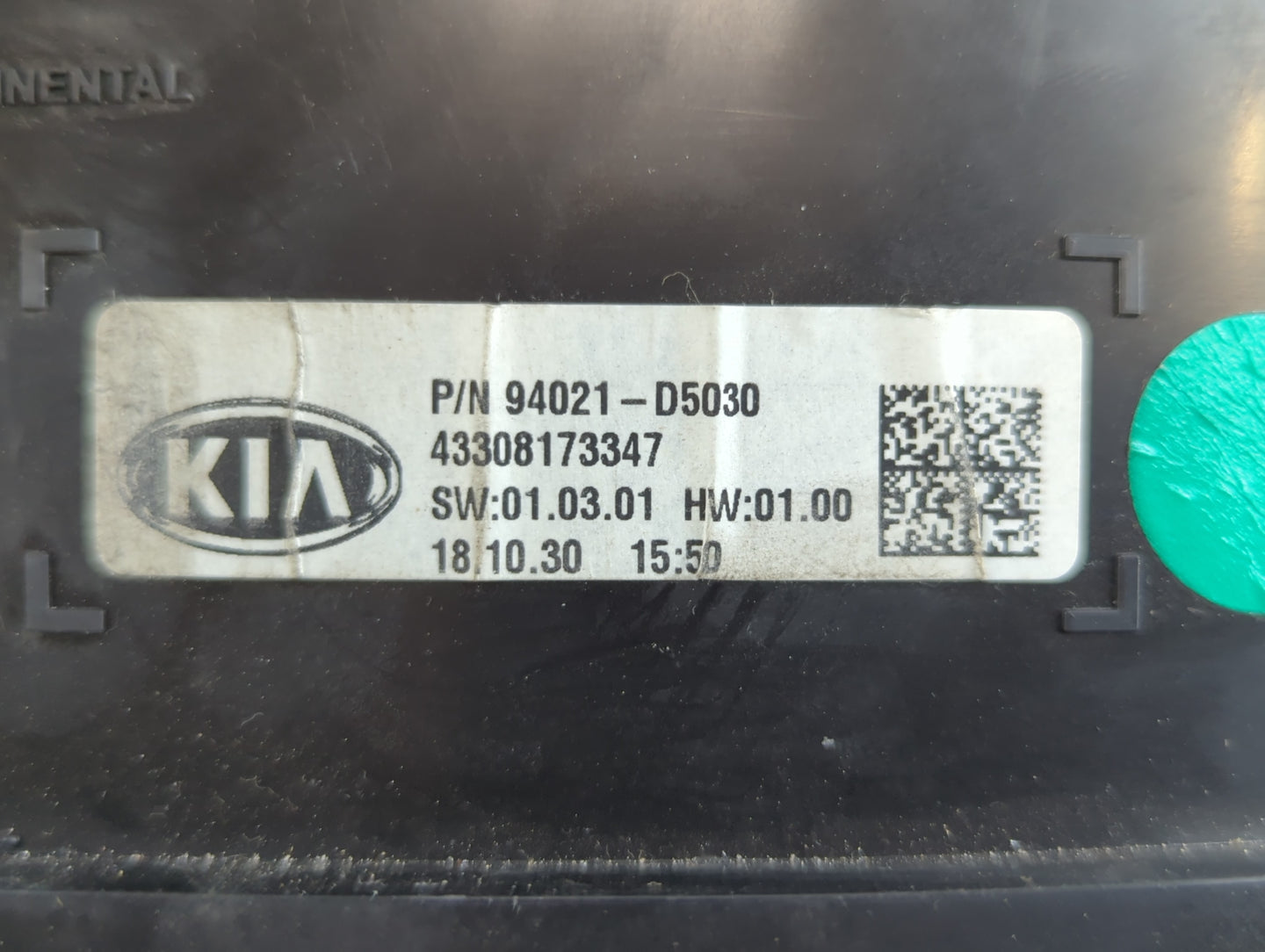 2019-2020 Kia Optima Instrument Cluster Speedometer Gauges P/N:94021-D5030 Miles: Fits Fits 2019 2020 OEM Used Auto Parts - 