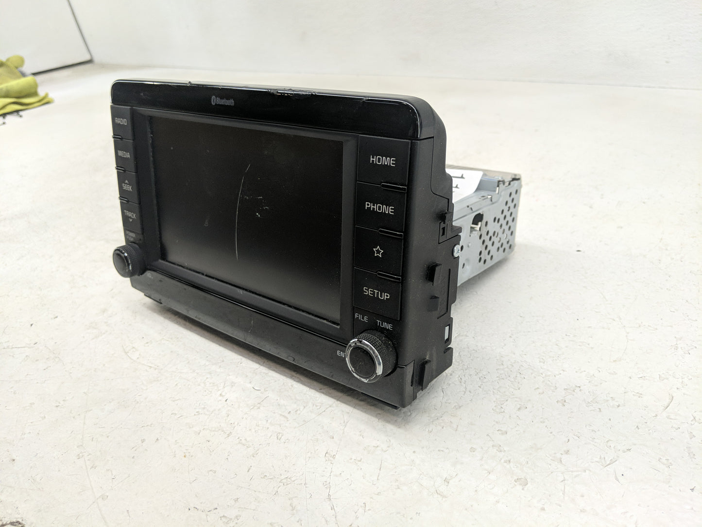 2018-2019 Kia Rio Radio AM FM Cd Player Receiver Replacement P/N:96160H9700FHV Fits Fits 2018 2019 OEM Used Auto Parts - Oem