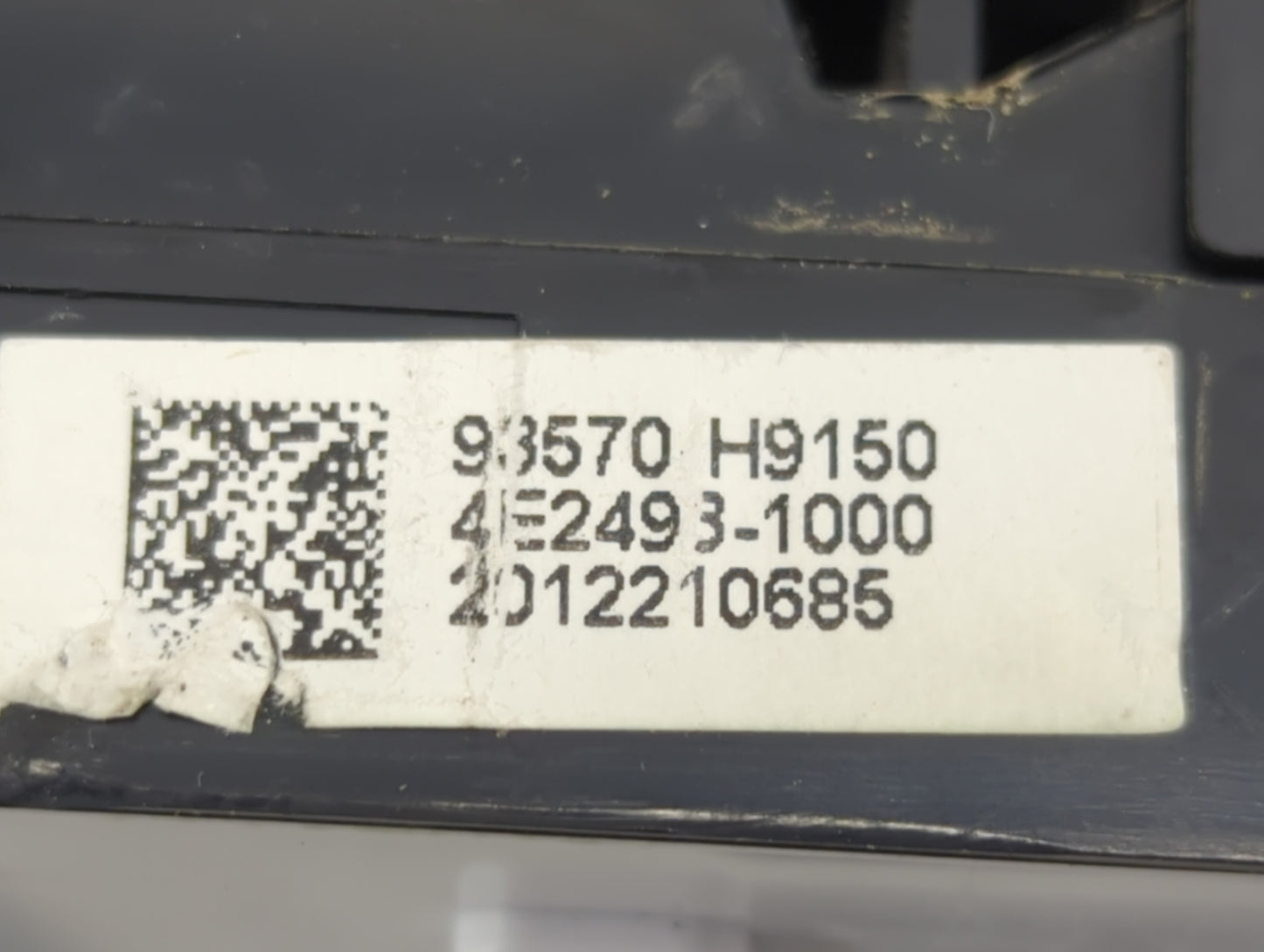 2018-2020 Kia Rio Master Power Window Switch Replacement Driver Side Left P/N:4E2498-1000 93570-H9150 Fits Fits 2018 2019 20