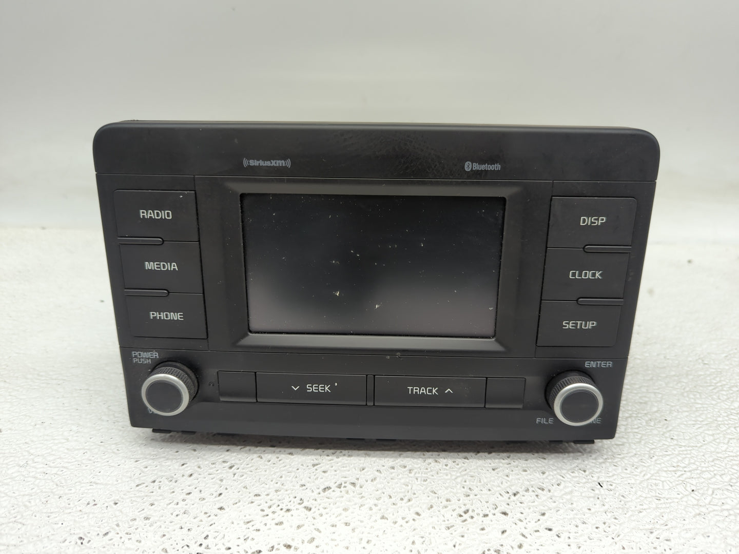2018-2019 Kia Rio Radio AM FM Cd Player Receiver Replacement P/N:96180-H9850WK Fits Fits 2018 2019 OEM Used Auto Parts - Oem