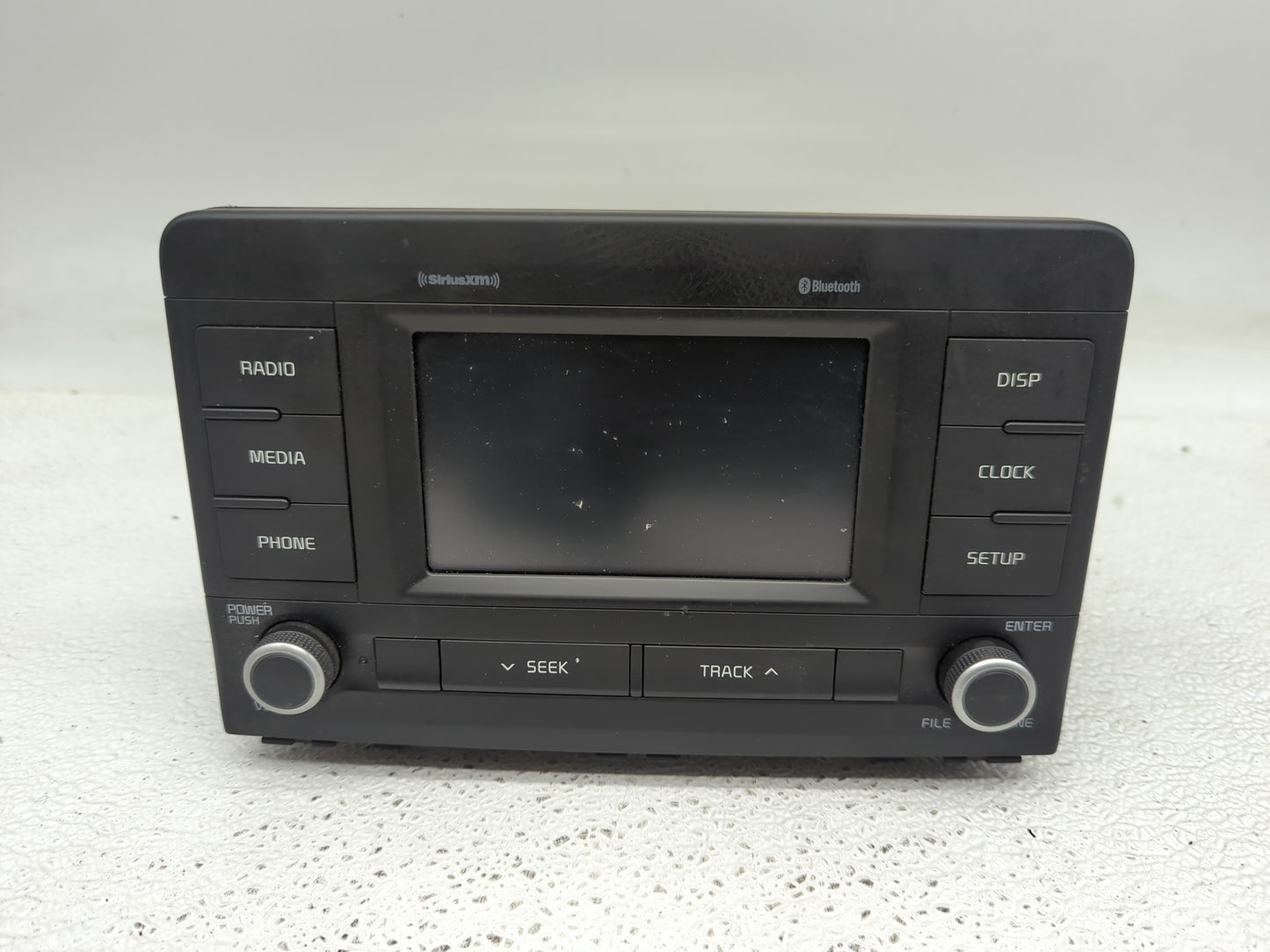 2018-2019 Kia Rio Radio AM FM Cd Player Receiver Replacement P/N:96180-H9850WK Fits Fits 2018 2019 OEM Used Auto Parts - Oem