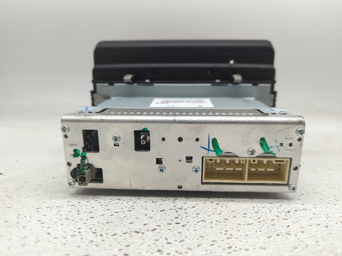 2018-2019 Kia Rio Radio AM FM Cd Player Receiver Replacement P/N:96180-H9850WK Fits Fits 2018 2019 OEM Used Auto Parts - Oem