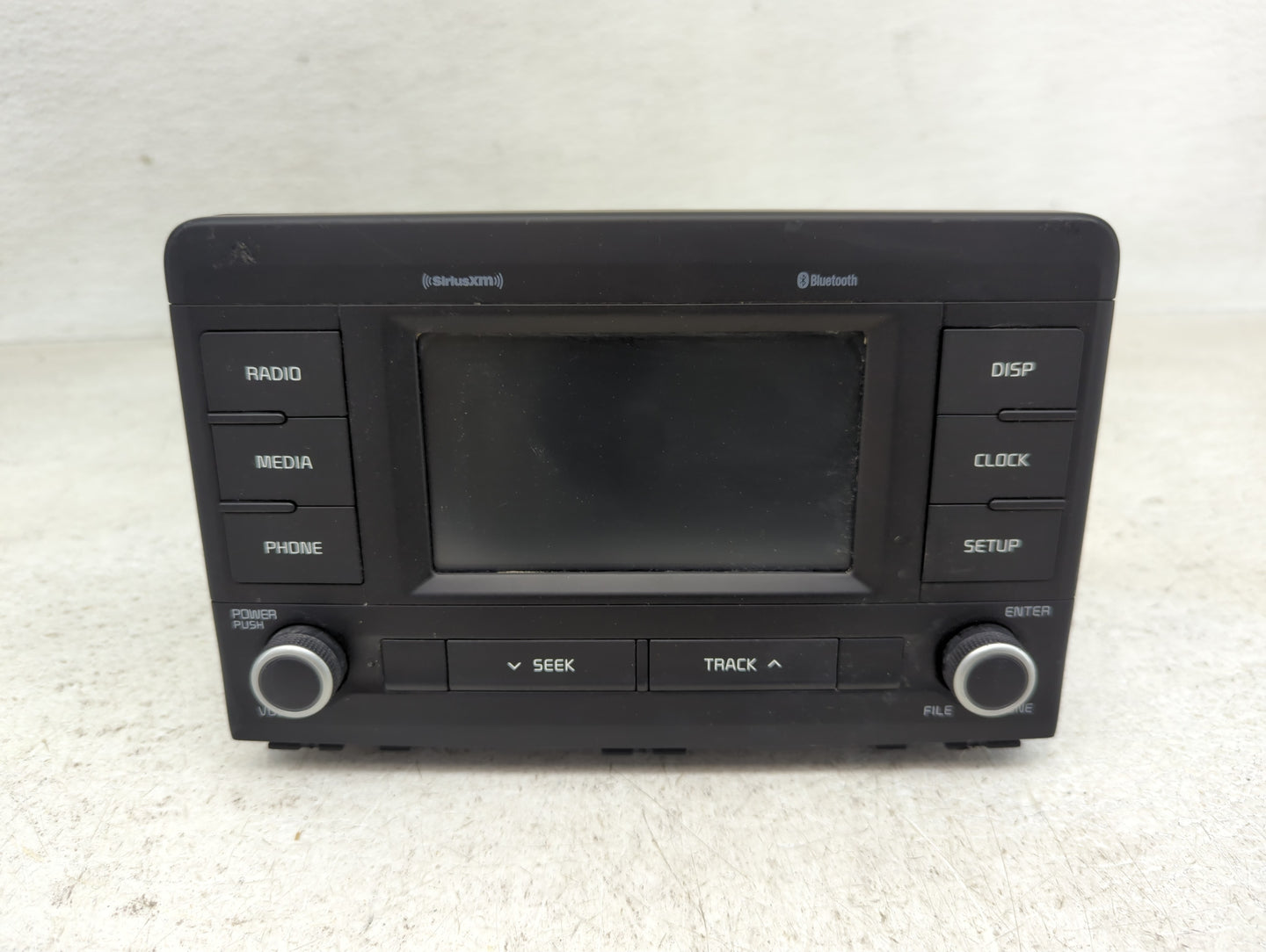 2018-2019 Kia Rio Radio AM FM Cd Player Receiver Replacement P/N:96180-H9850WK Fits Fits 2018 2019 OEM Used Auto Parts - Oem